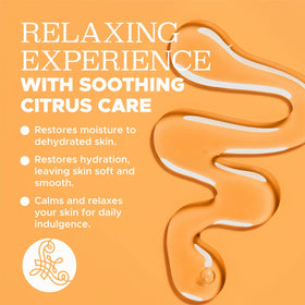 L Luseta Citrus & Collagen Body Wash gluten-free and cruelty-free labeling