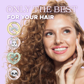 Finished look: Luseta Curly Hair Mask boosts bouncy curls in natural light