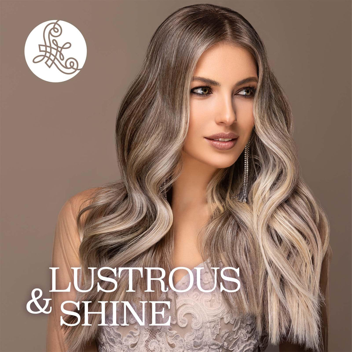 Shiny, smooth finish on hair after Luseta wash highlighting glossy look