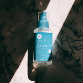 Shine and softness appear after using Luseta hair oil