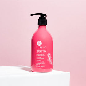 Luseta Keratin Conditioner supports color preservation for vibrant hair.