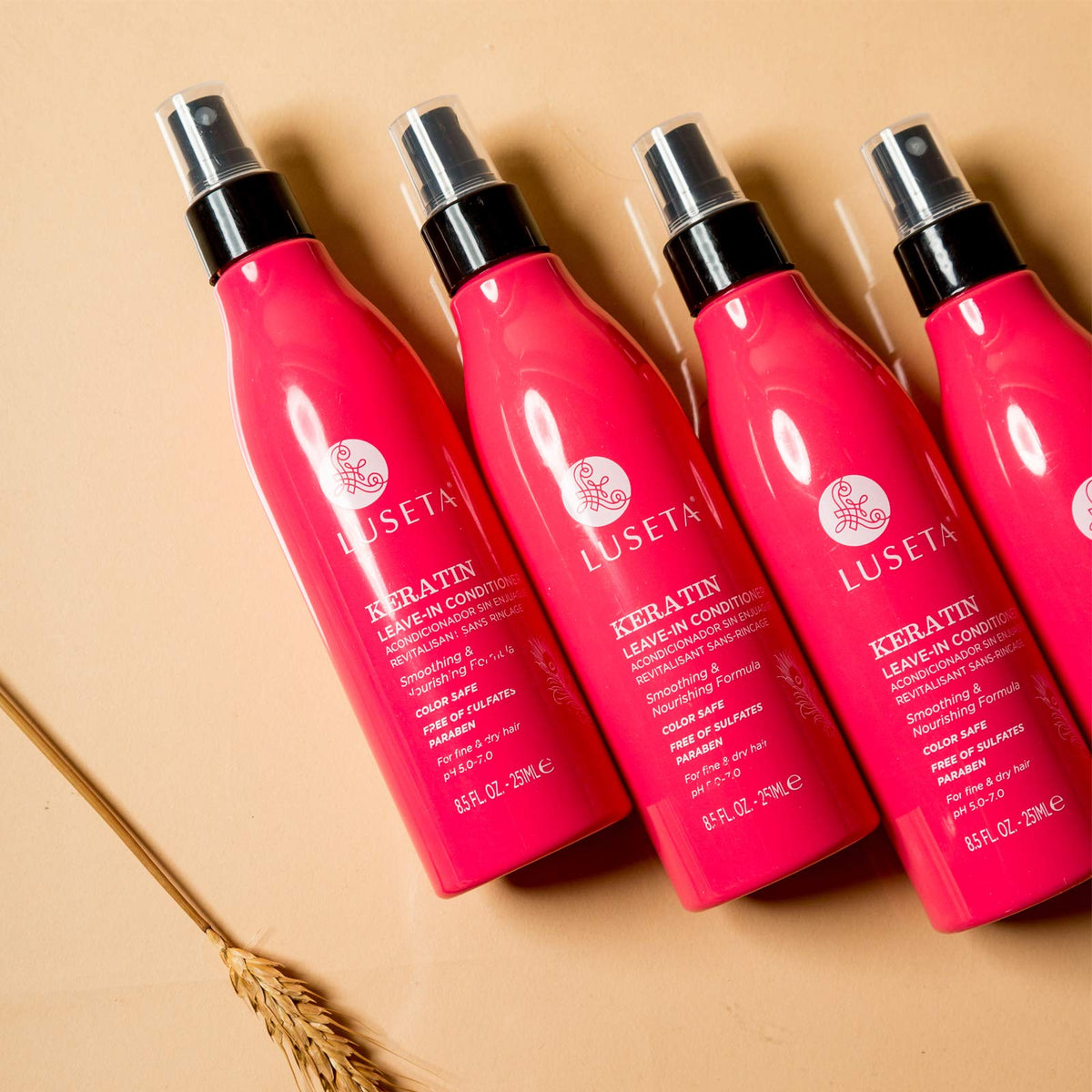Luseta Keratin Leave-In Conditioner detangles hair for easy styling