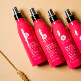 Luseta Keratin Leave-In Conditioner detangles hair for easy styling