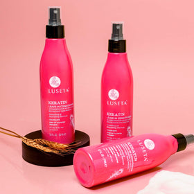 Luseta Keratin Leave-In Conditioner sulfate-free, color-safe formula care
