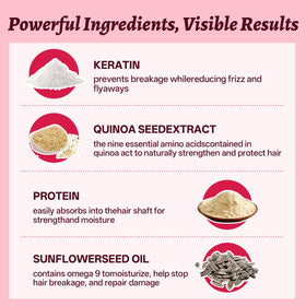 L Luseta keratin set packaging shows a complete hair care routine