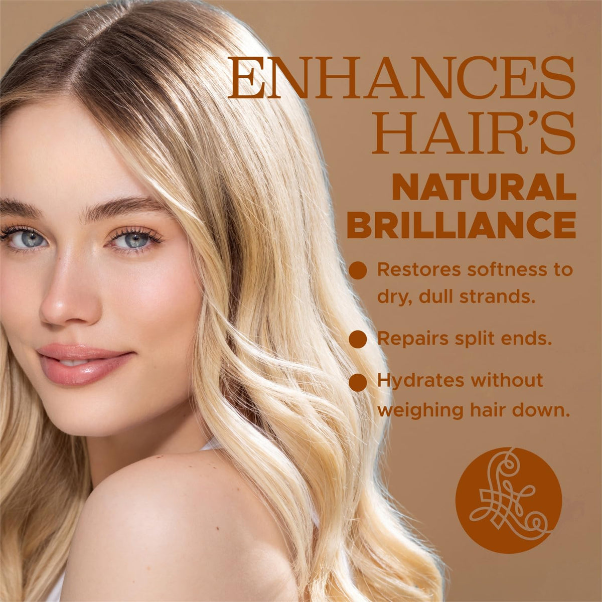Luseta Manuka Honey Conditioner on shiny, healthy-looking hair.