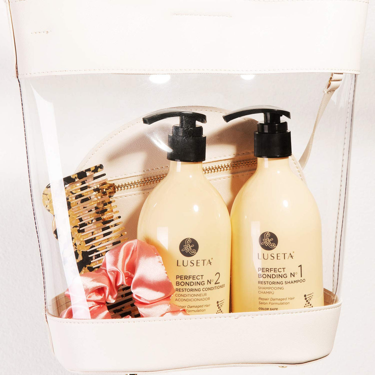 Luseta Perfect Bonding packaging box on display
