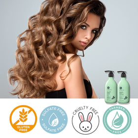 Luseta Tea Tree & Mint Shampoo ingredients tea tree oil and mint signal soothing scalp care.