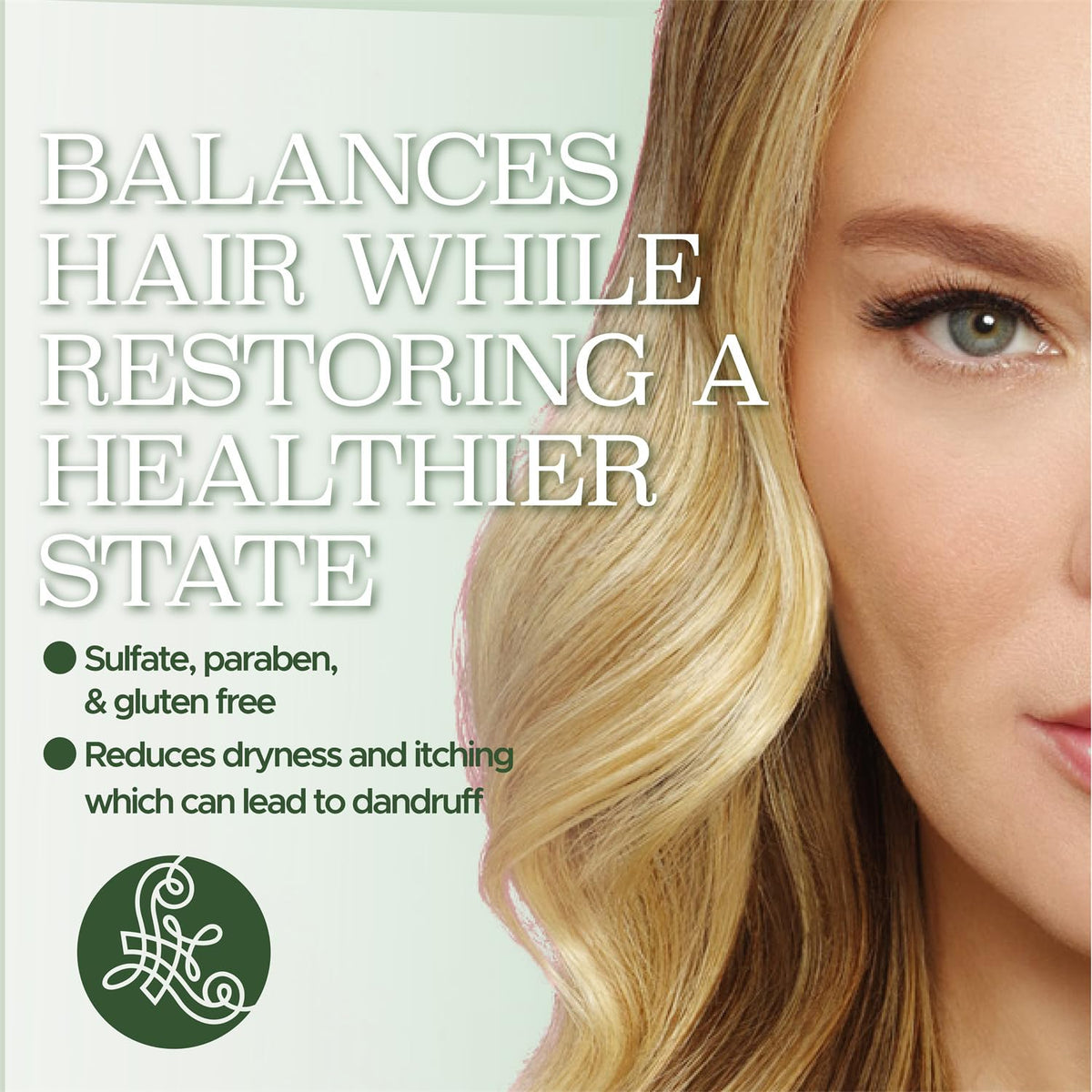L Luseta Tea Tree Oil on palms during application for controlled, comfortable use.