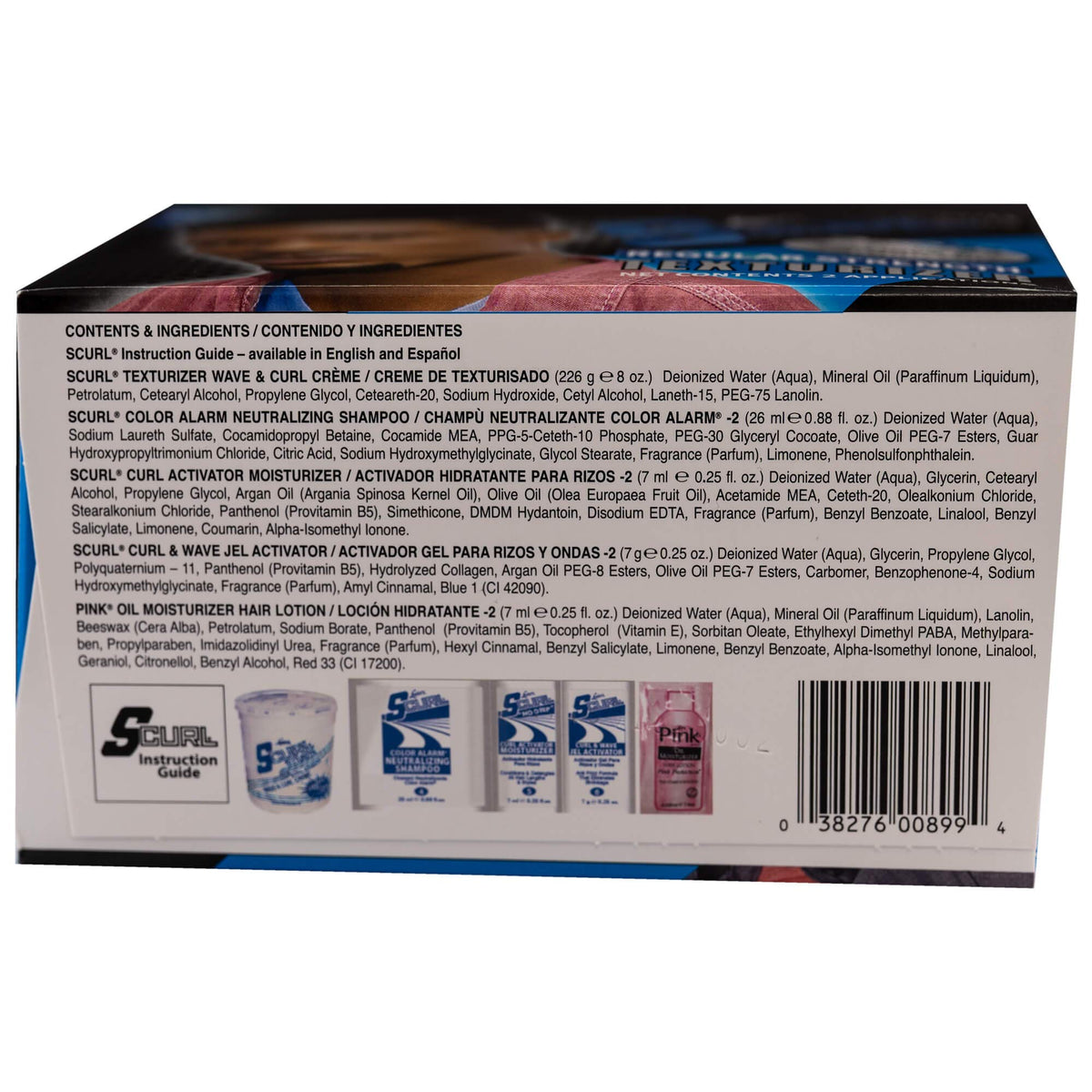 Luster's S-Curl Regular Strength Texturizer application glide for smooth styling.
