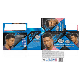 Luster's S-Curl Regular Strength Texturizer curl-definition-detail shows clear curl separation.
