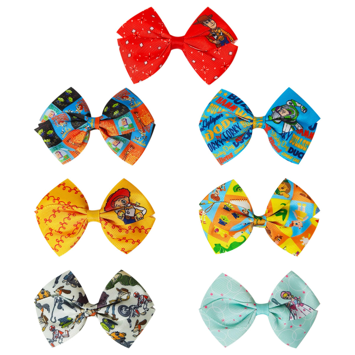 LUV HER Buzz print clip holds hairstyles in school settings