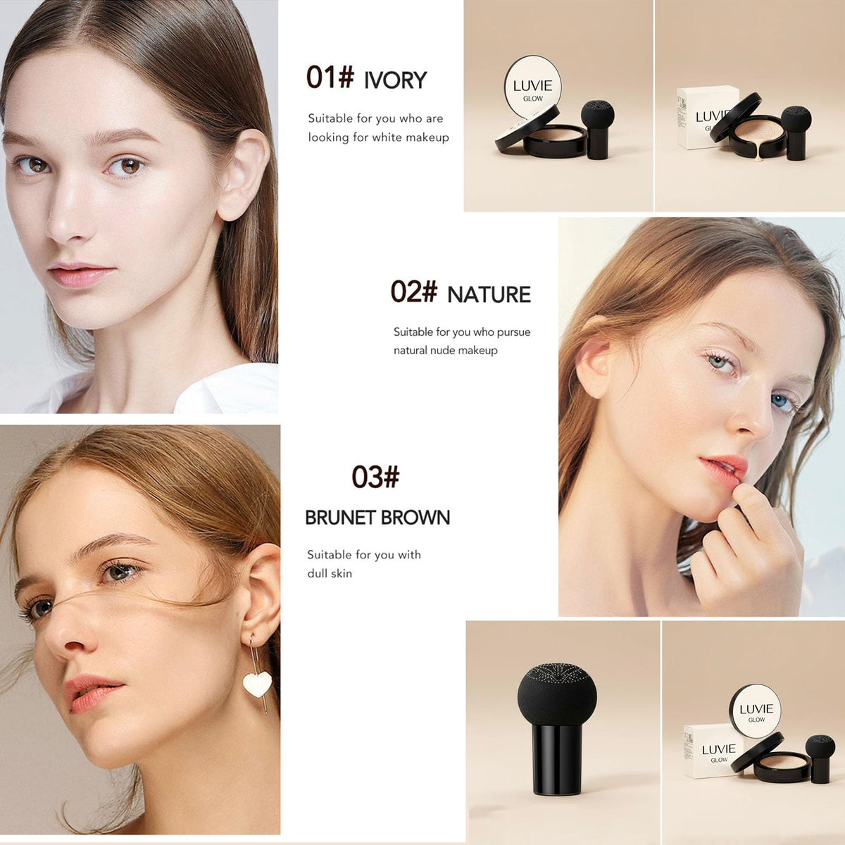 Luvie Glow Cushion delivers long-lasting finish with natural glow