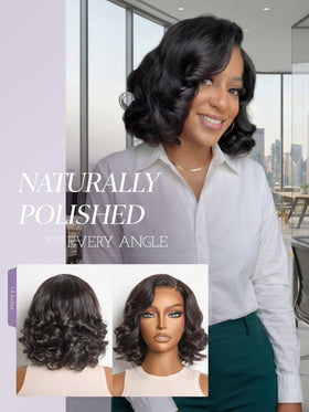LUVME HAIR 12-inch loose wave wig in natural color