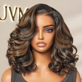 LUVME HAIR 12in loose wave lace-front wig with natural movement