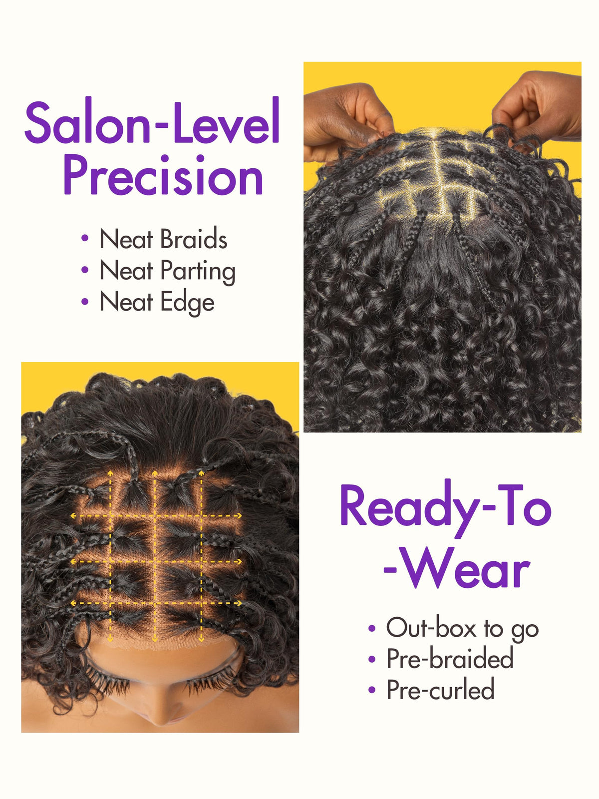 LUVME HAIR 200 density deep curly for fuller, bouncy style.