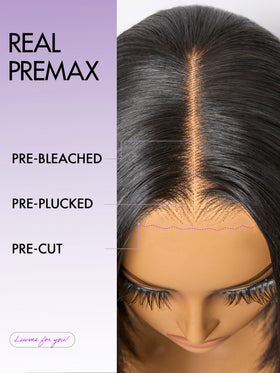 LUVME HAIR 200-density bob adds lush volume and lifelike bounce.