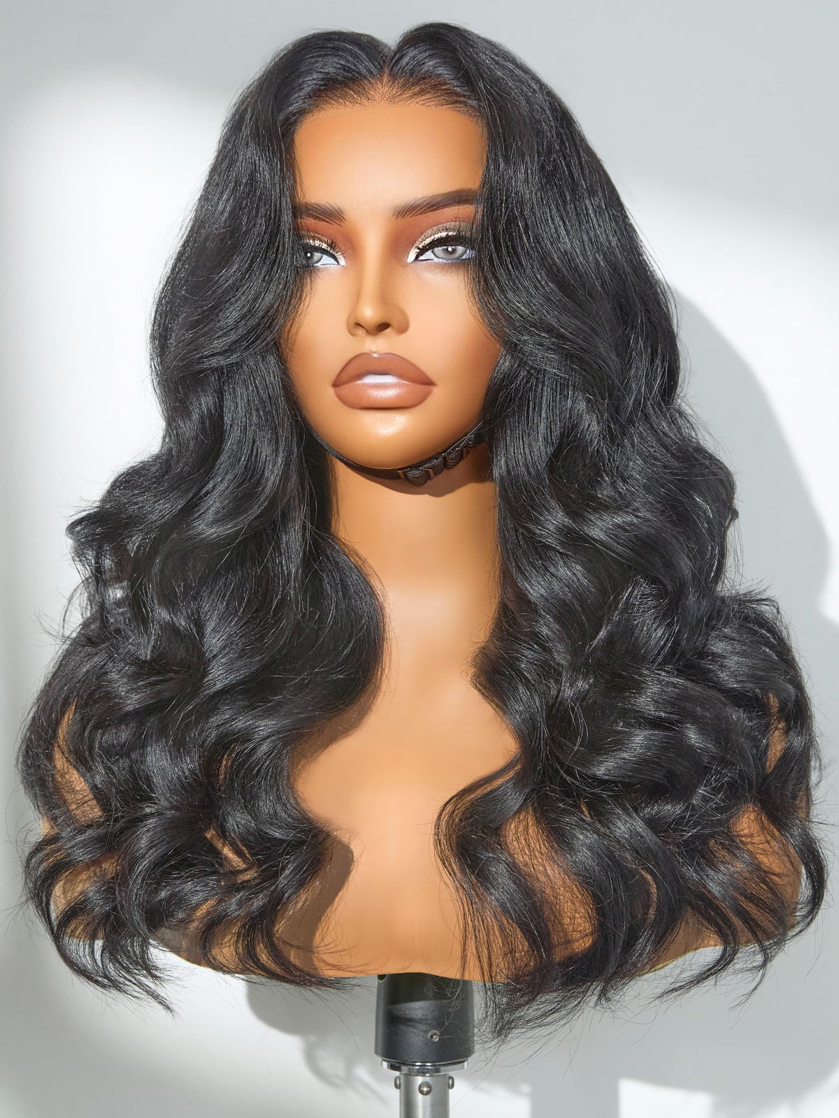 LUVME HAIR All-Day Comfort wig close-up shows natural hairline for seamless parting.