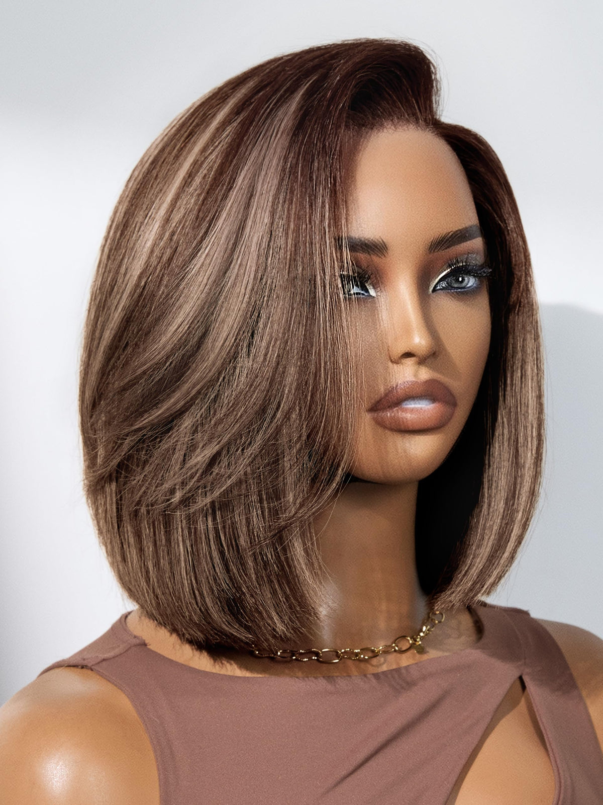 LUVME HAIR Bob wig 100% human hair for versatile styling and natural movement.