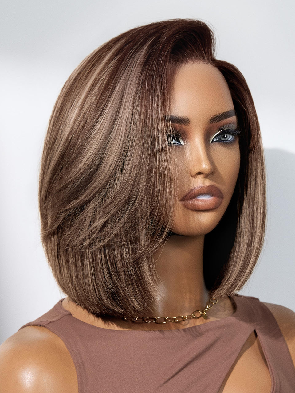 LUVME HAIR Bob wig 100% human hair for versatile styling and natural movement.