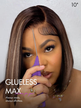 LUVME HAIR glueless lace front bob wig provides fast, glue-free wear.