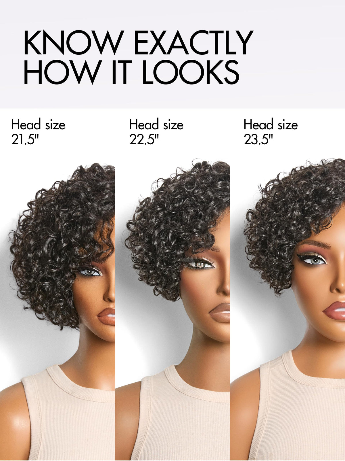 LUVME HAIR cap construction with adjustable straps for customization