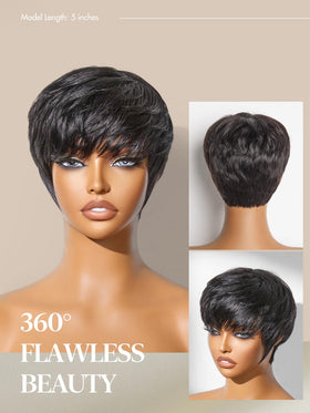 LUVME HAIR glueless inner structure close-up shows easy, glue-free wear