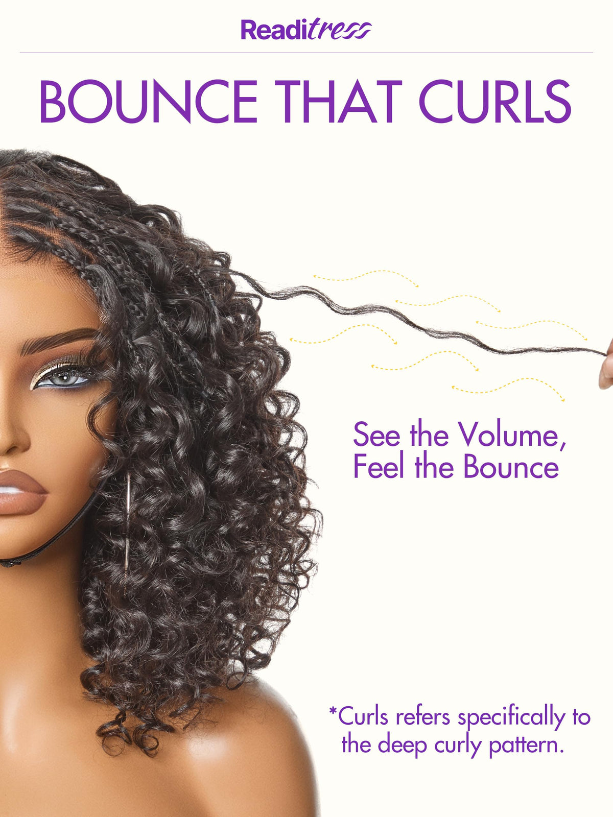 LUVME HAIR glueless secure design for comfortable daily wear.