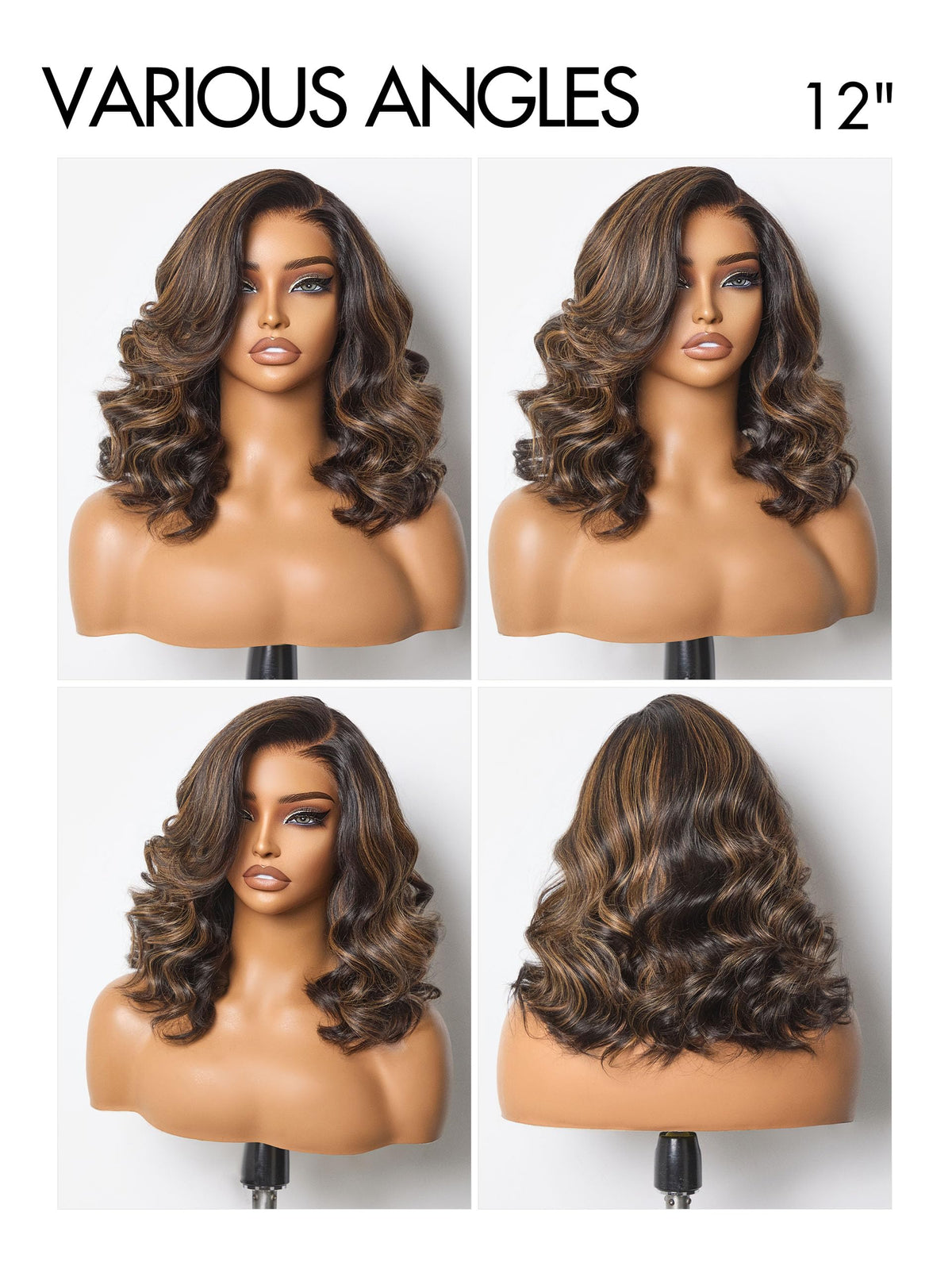 LUVME HAIR 100% human hair provides natural movement