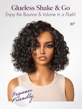 LUVME HAIR natural black 12in wig offers versatile wear with timeless appeal