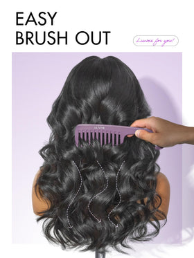 LUVME HAIR natural body wave pattern suits many hairstyles.
