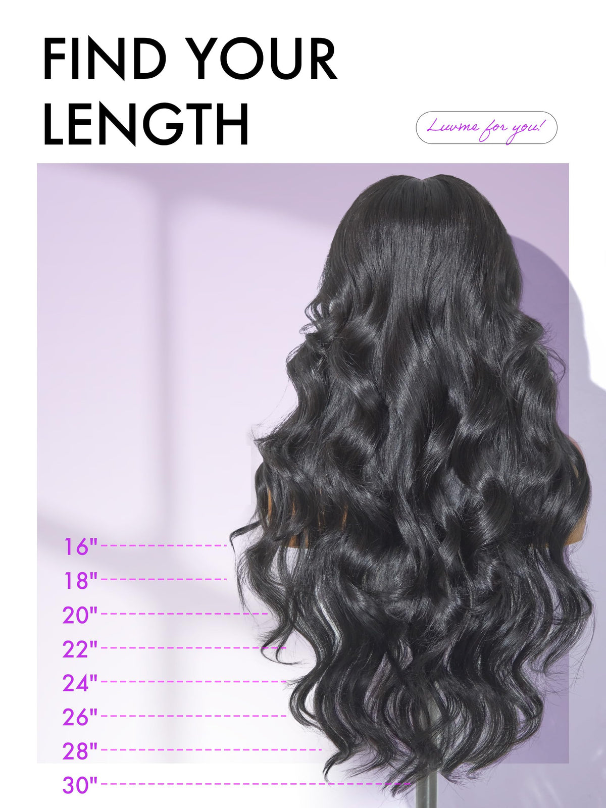 LUVME HAIR neck-length wig ideal for daily wear and work.