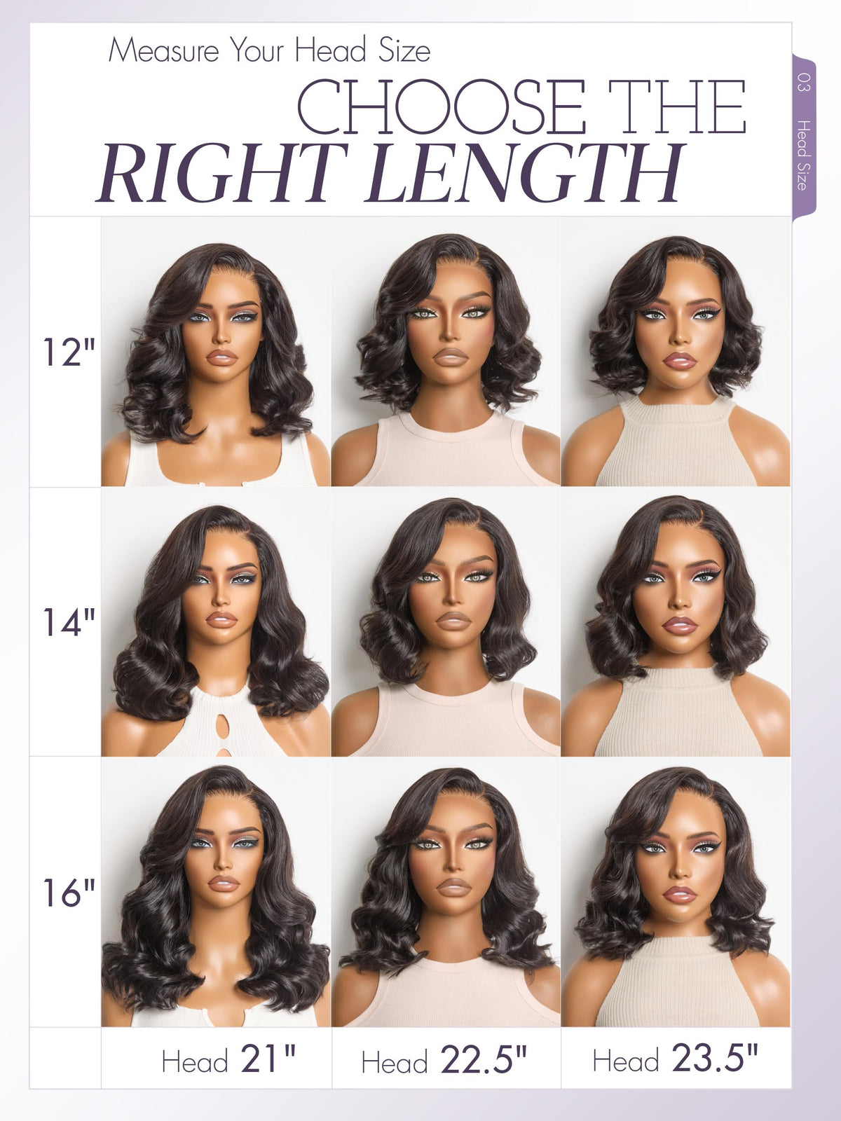 LUVME HAIR protective low-tension edges prevent pulling.
