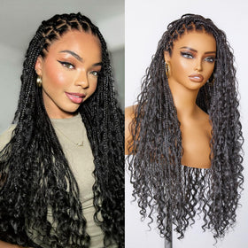 LUVME HAIR Readitress full lace base showcases natural scalp and seamless parting