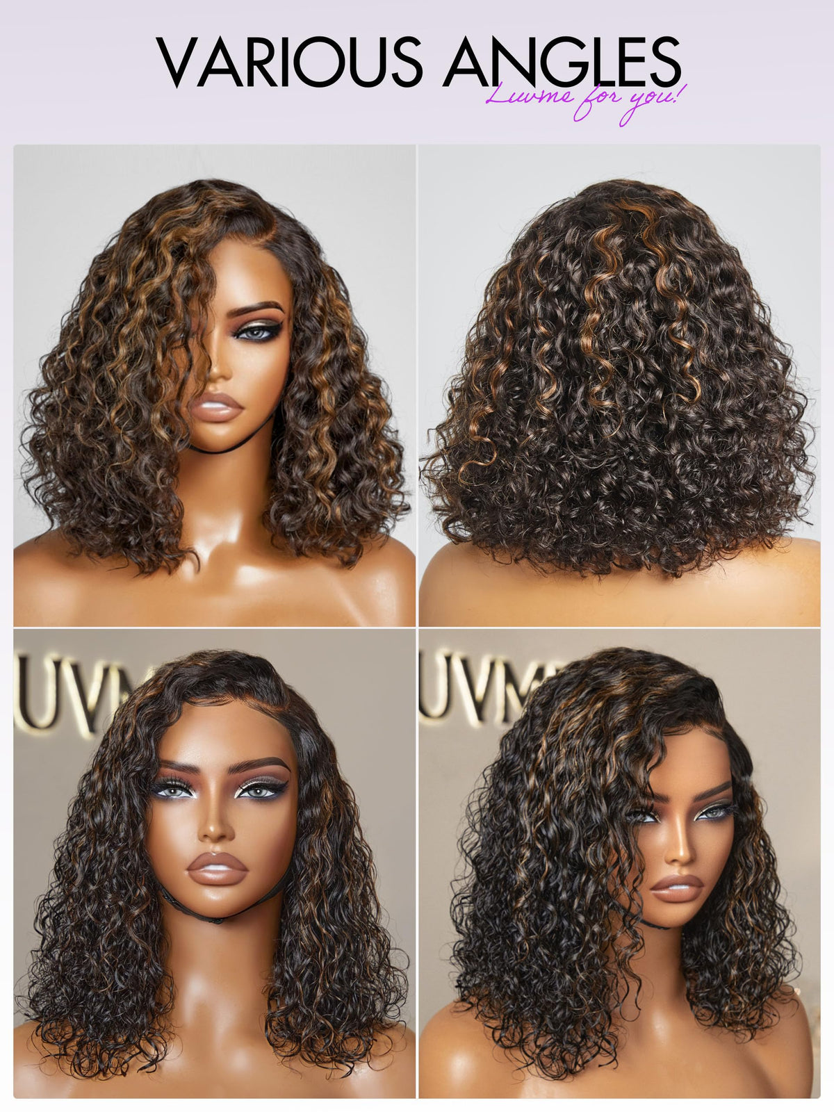 LUVME HAIR ready-to-go wig worn for instant, protective wear