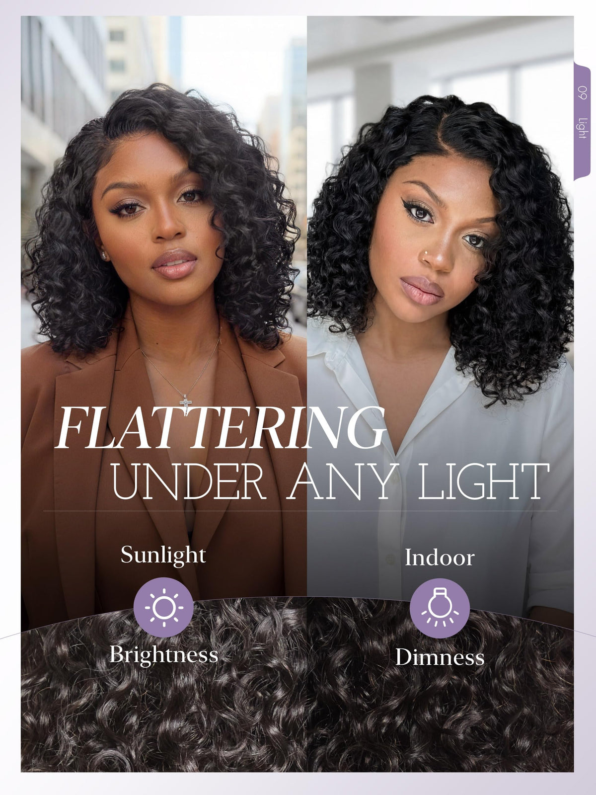 LUVME HAIR Ready-to-wear out of the box for convenient mornings.
