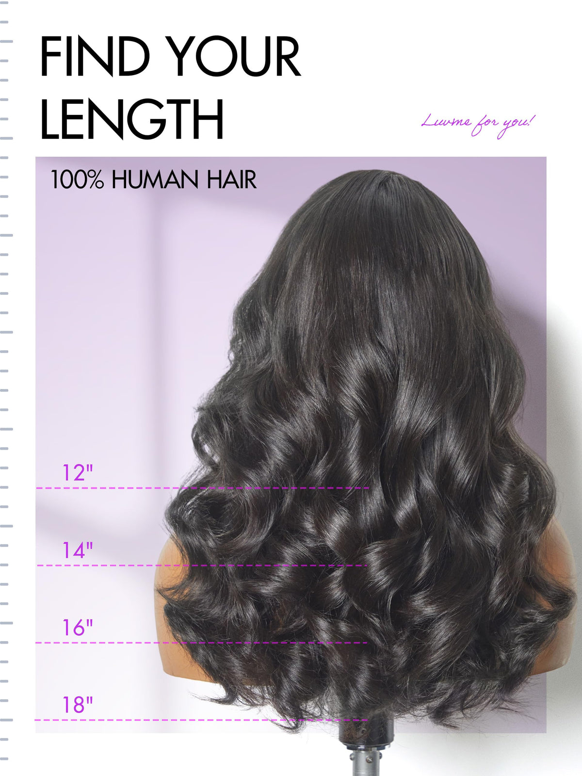 LUVME HAIR ready-to-wear wig out-of-box for instant wear