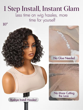 LUVME HAIR soft lace-cap for comfortable all-day wear