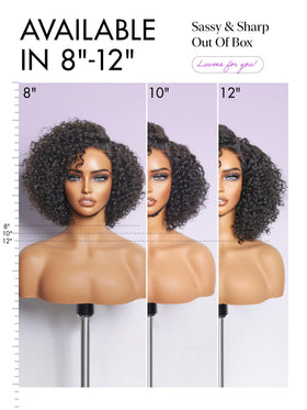 LUVME HAIR undetectable lace edge close-up indicates natural hairline