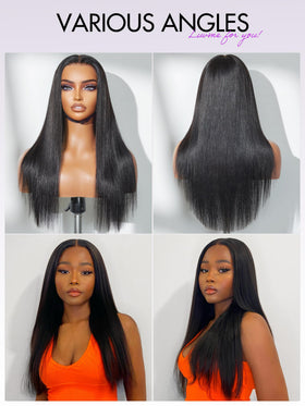 LUVME HAIR Versatile straight to waves for easy styling options