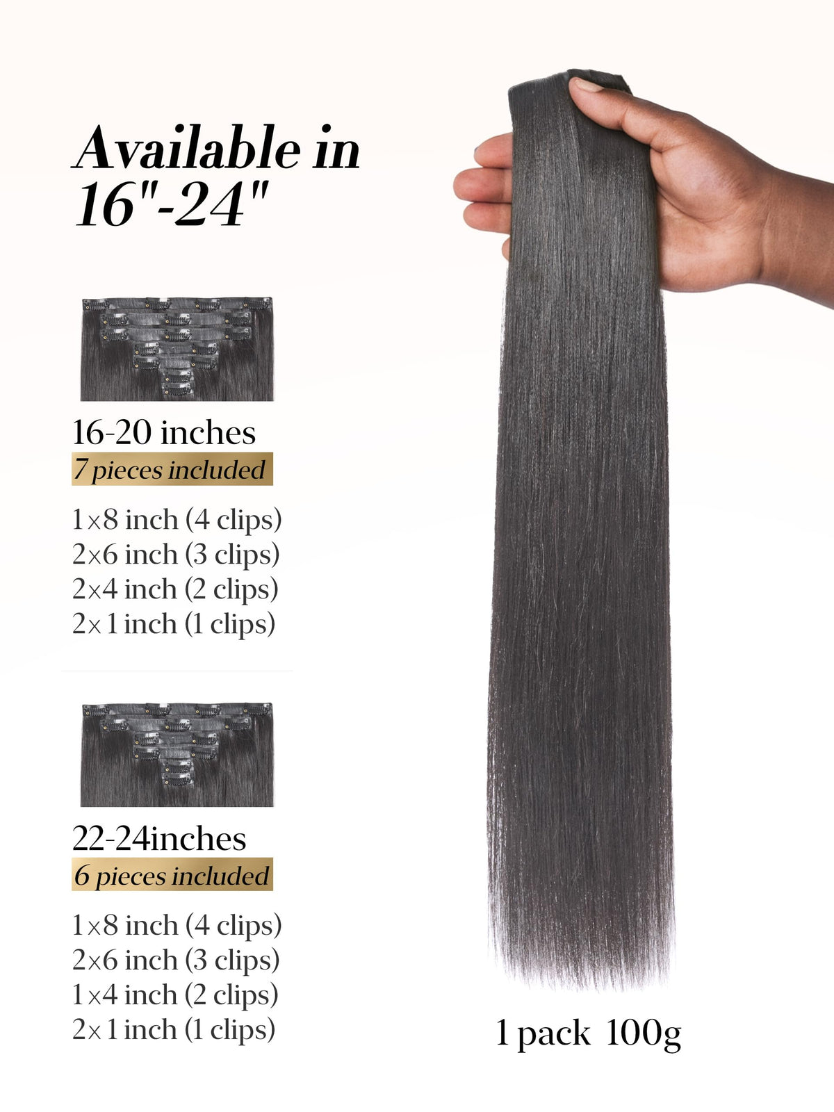 LUVME lightweight clips deliver all-day comfort.