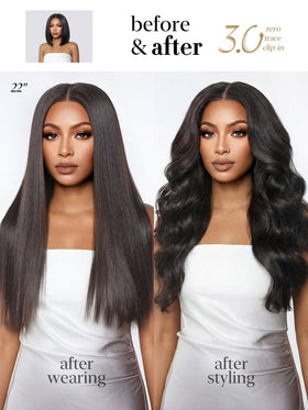 LUVME 100% real Remy hair for versatile styling.
