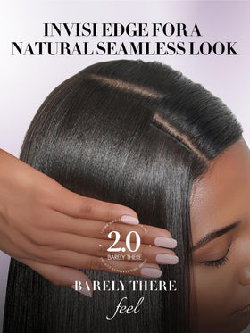 LUVME Remy hair shine close-up for premium look.