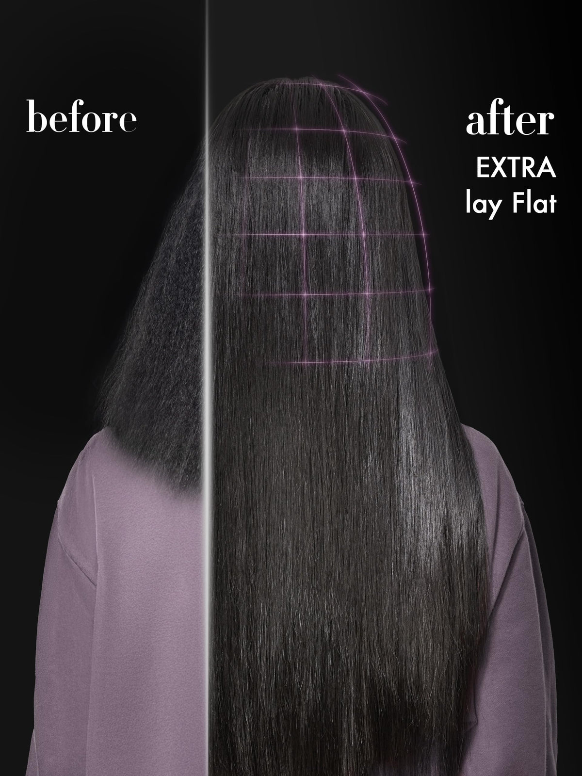 LUVME full-volume effect from a multi-piece extension set.
