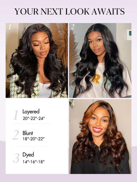 LUVME soft, natural-looking results after proper styling and maintenance.