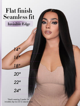 LUVME variety of textures from Yaki to Silky for natural matches