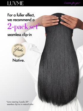 LUVME Yaki Straight care and storage tips help preserve shine and longevity