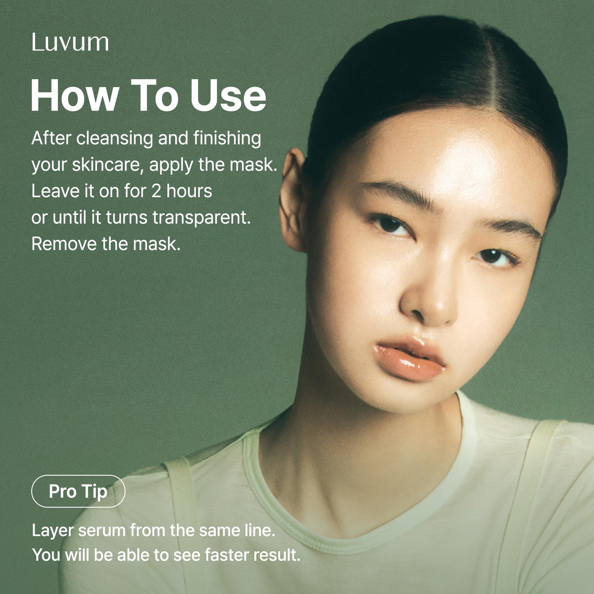 LUVUM Afterglow Yuja Gel Mask five-pack offers versatile skincare for routines.