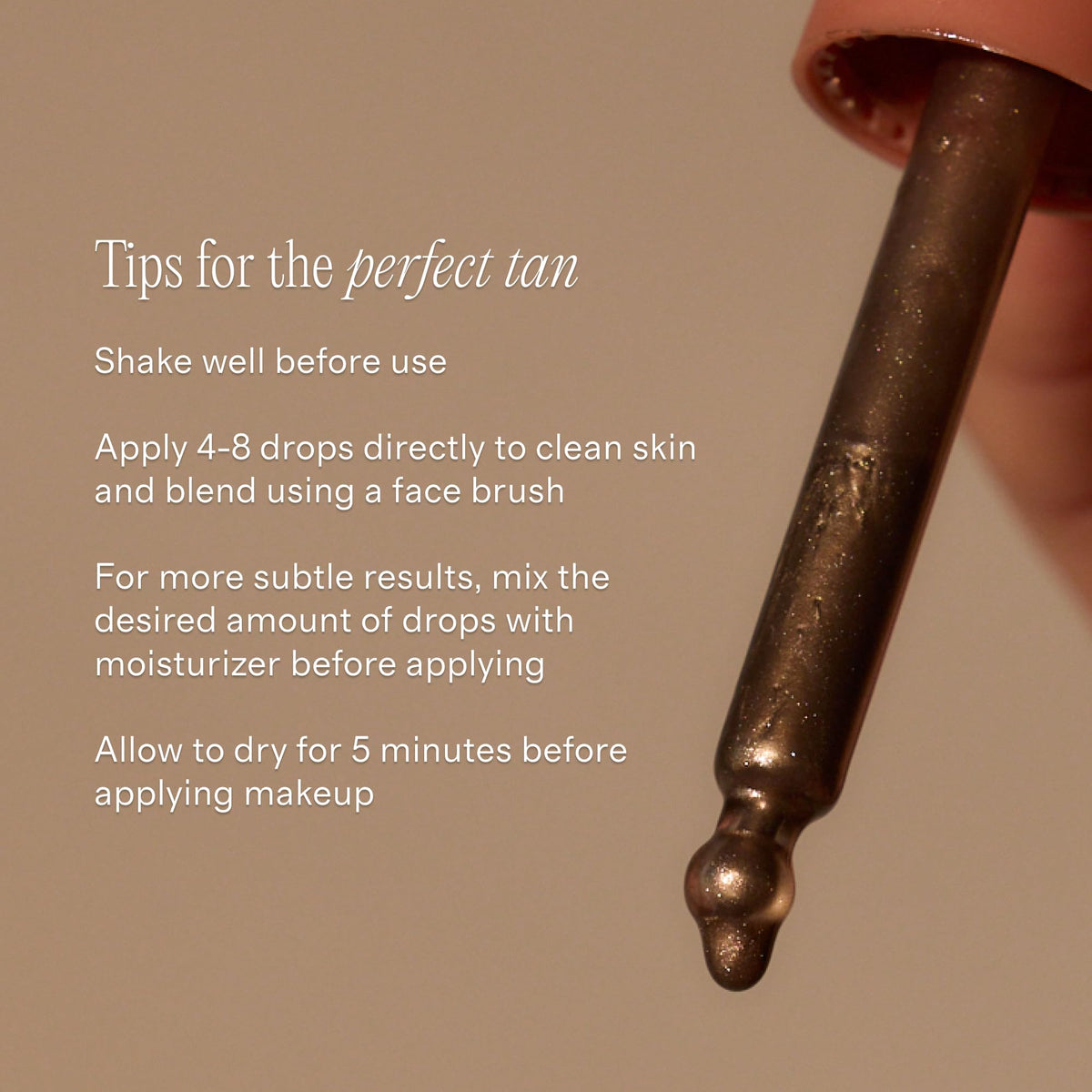 Lux Unfiltered N°12 goes on clear for mess-free tanning.