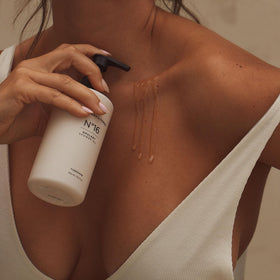 Lux Unfiltered N°16 bath addition suggests versatile use in showers and baths.